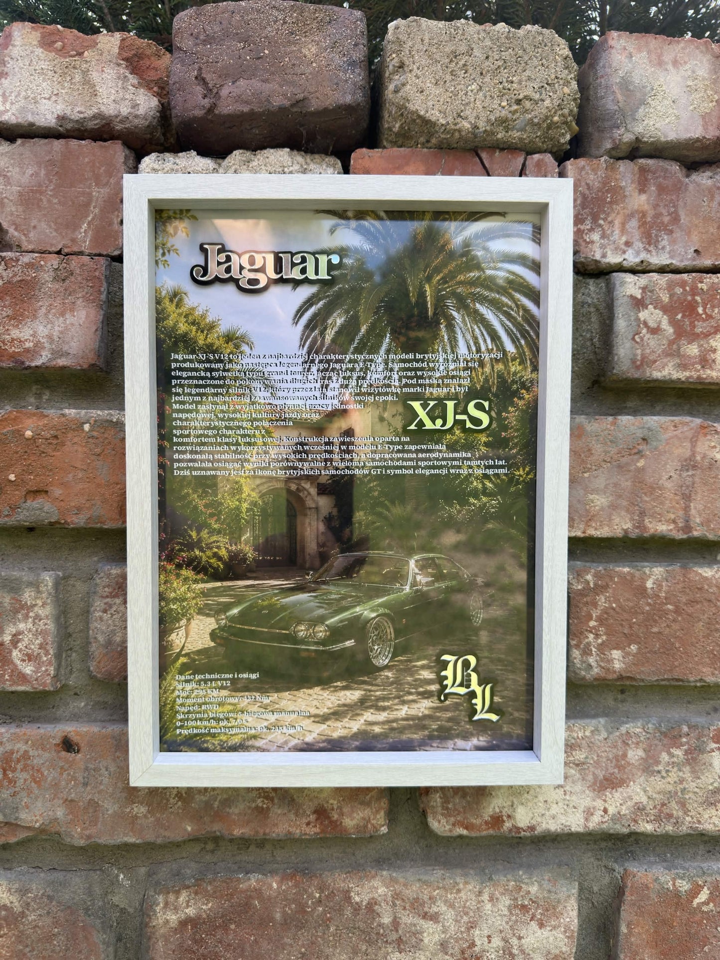 3D Decorative Picture – Jaguar XJS
