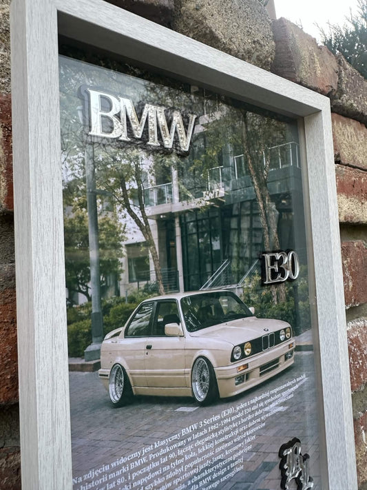 Obraz dekoracyjny 3D - Bmw E30