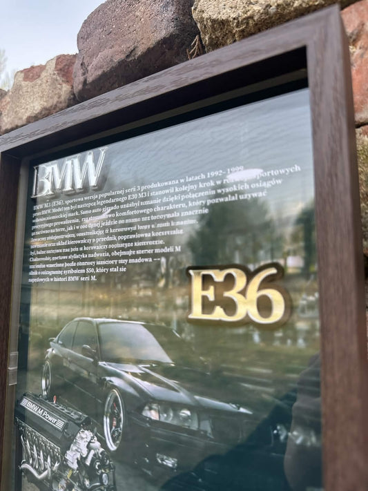 Obraz dekoracyjny 3D - Bmw E36