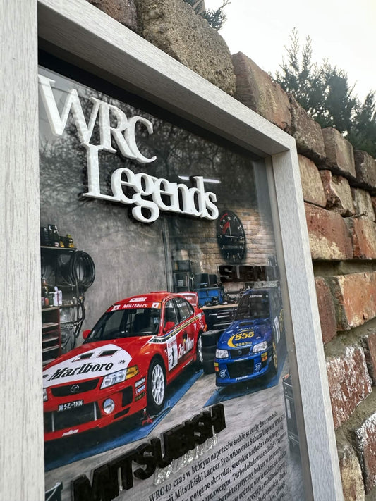 Obraz dekoracyjny 3D – WRC Legends