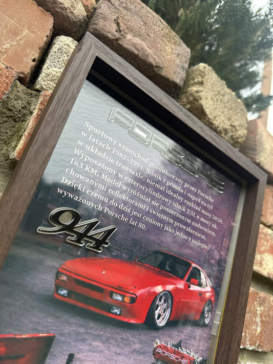 Obraz dekoracyjny 3D – Porsche 944