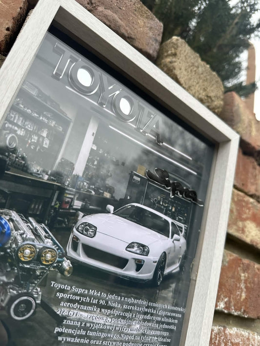 Obraz dekoracyjny 3D – Toyota Supra MK4