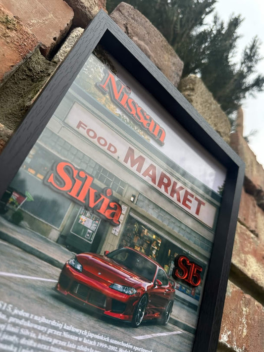 Obraz dekoracyjny 3D – Nissan Silvia S15