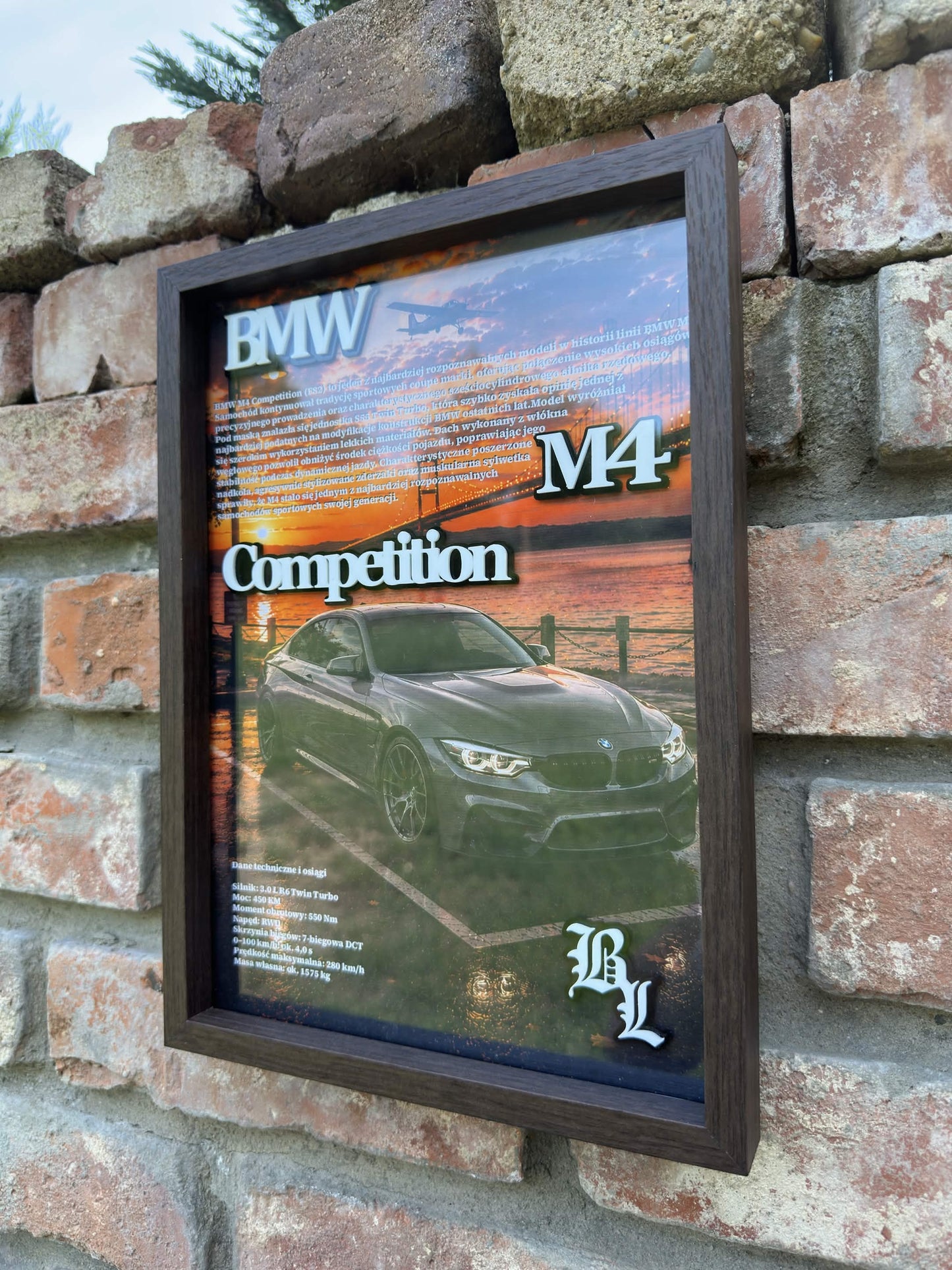 Obraz dekoracyjny 3D – BMW M4 Competition