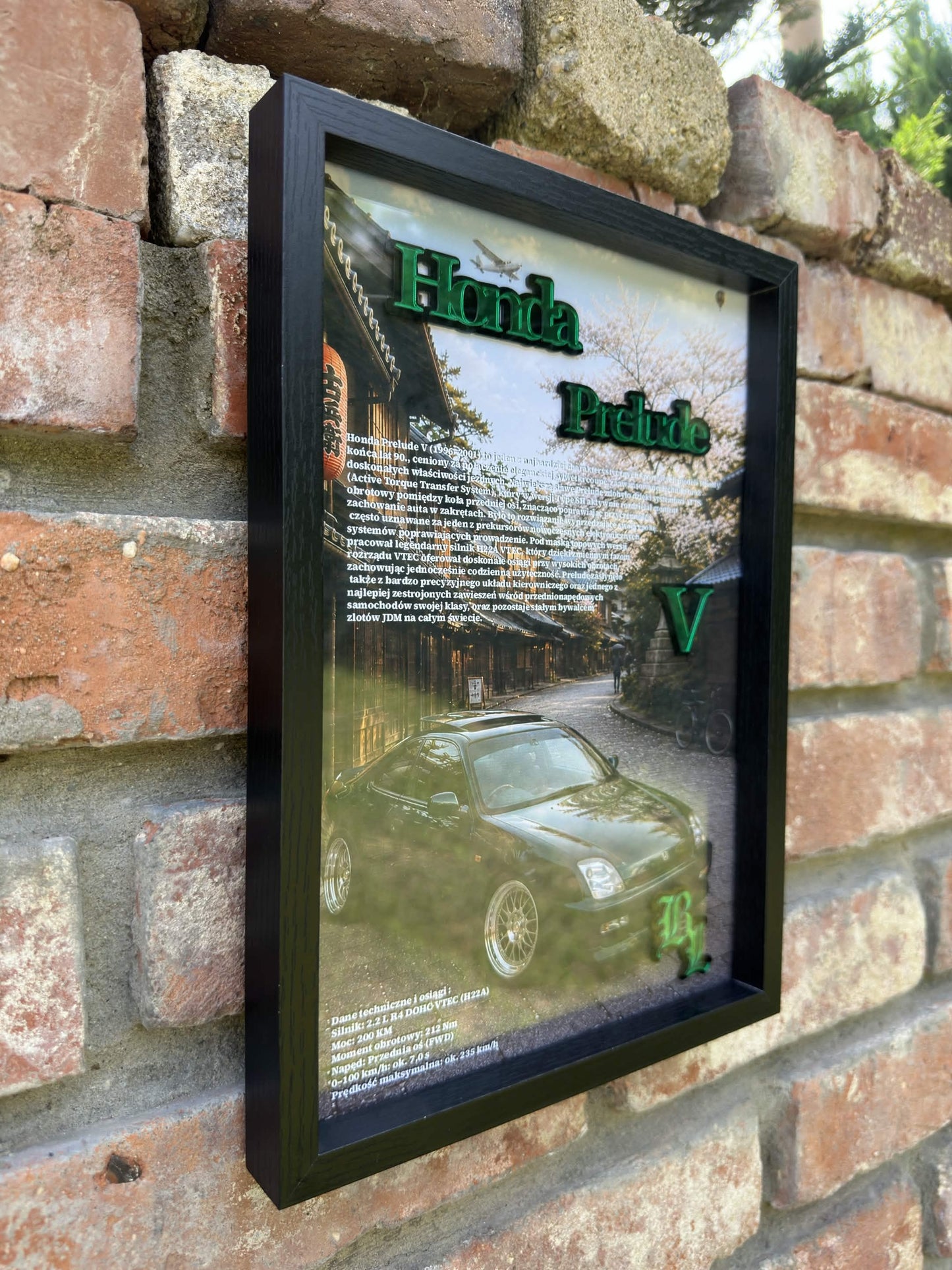 Obraz dekoracyjny 3D – Honda Prelude V