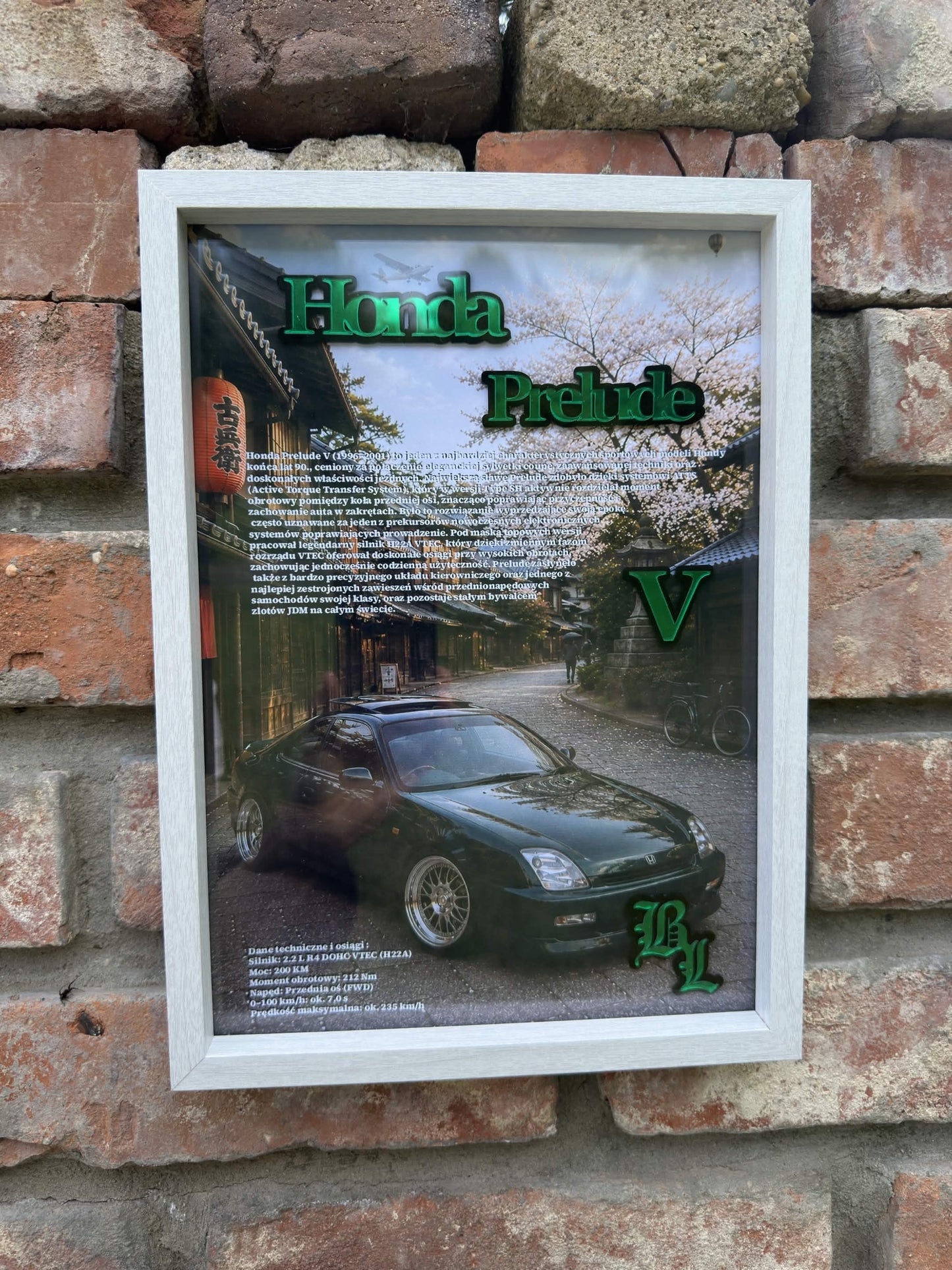 Obraz dekoracyjny 3D – Honda Prelude V