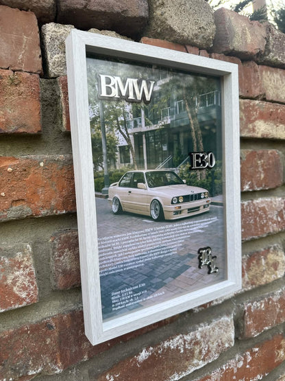 Obraz dekoracyjny 3D - Bmw E30