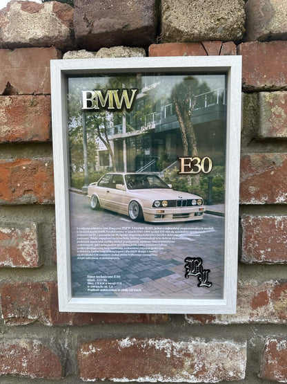 Obraz dekoracyjny 3D - Bmw E30