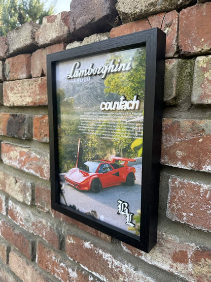 Obraz dekoracyjny 3D – Lamborghini Countach