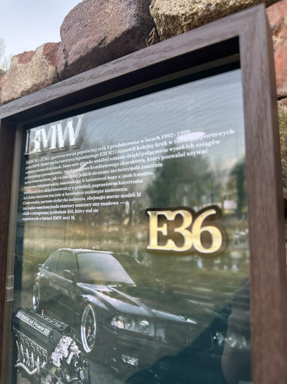 Obraz dekoracyjny 3D - Bmw E36