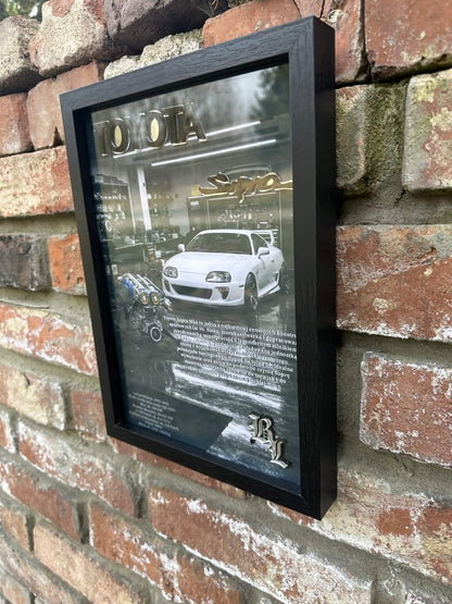 Obraz dekoracyjny 3D – Toyota Supra MK4