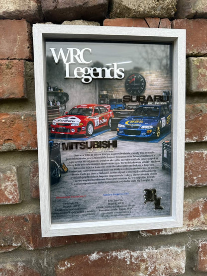 Obraz dekoracyjny 3D – WRC Legends