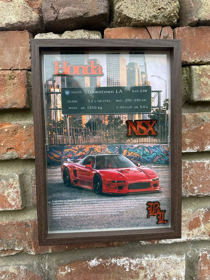 Obraz dekoracyjny 3D – Honda NSX