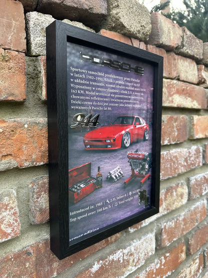 Obraz dekoracyjny 3D – Porsche 944