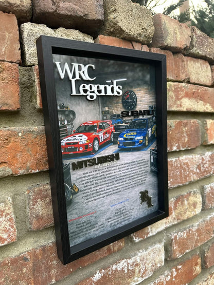 Obraz dekoracyjny 3D – WRC Legends