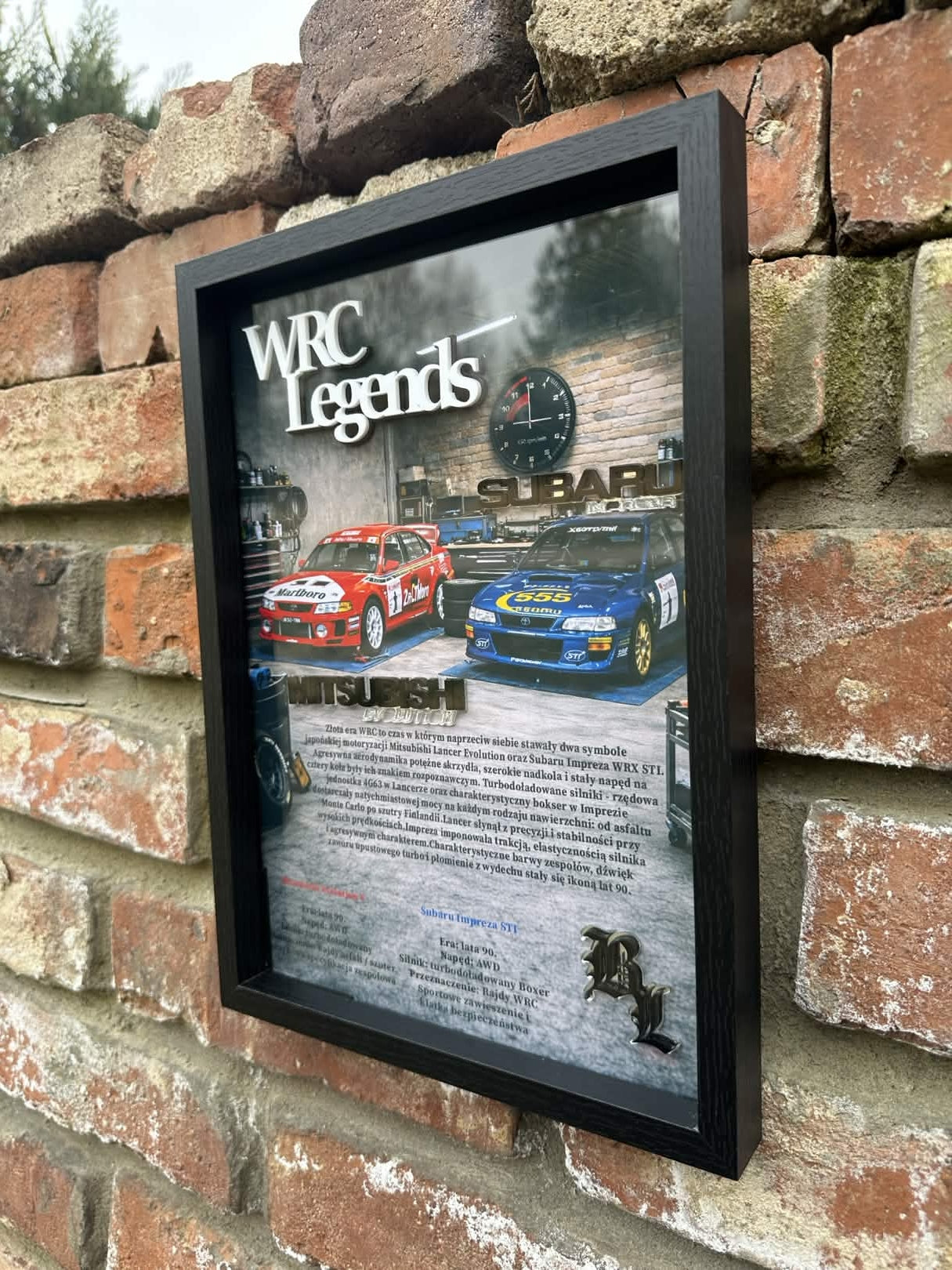 Obraz dekoracyjny 3D – WRC Legends