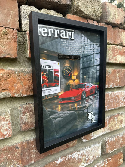 Obraz dekoracyjny 3D – Ferrari Testarossa