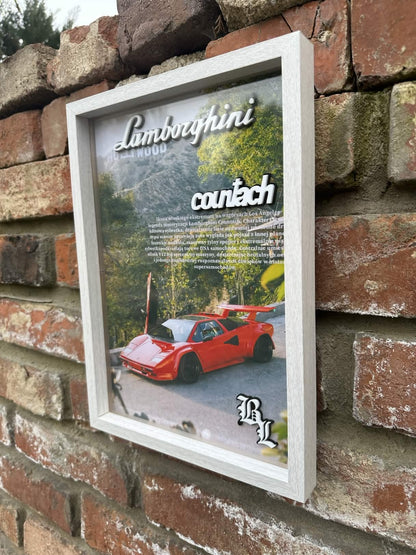 Obraz dekoracyjny 3D – Lamborghini Countach