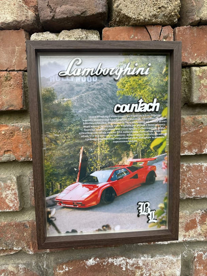 Obraz dekoracyjny 3D – Lamborghini Countach