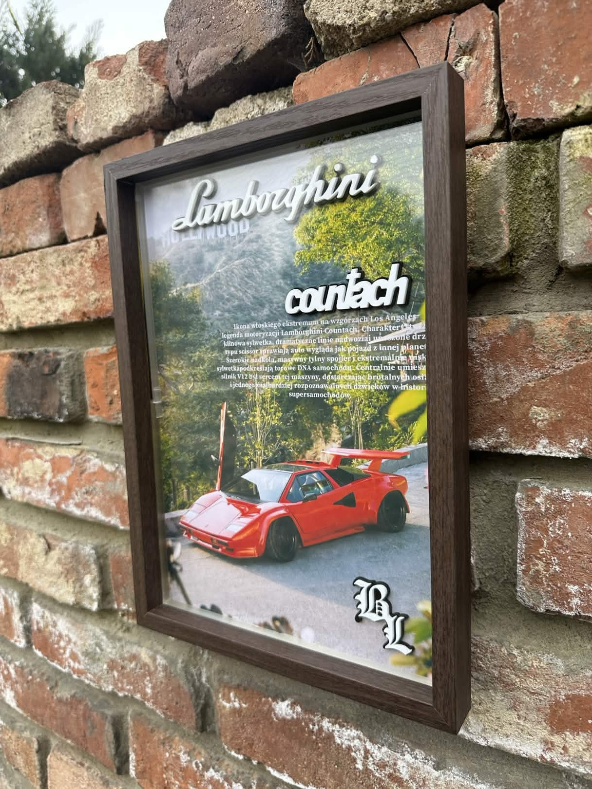 Obraz dekoracyjny 3D – Lamborghini Countach