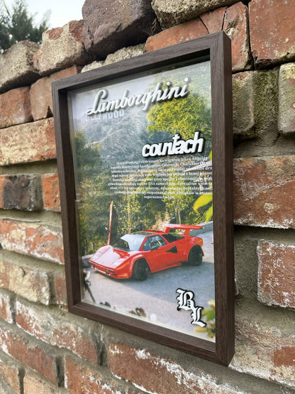 Obraz dekoracyjny 3D – Lamborghini Countach