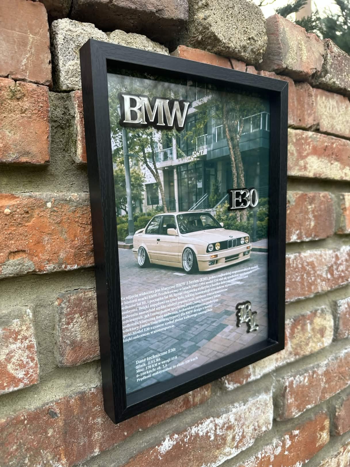 Obraz dekoracyjny 3D - Bmw E30