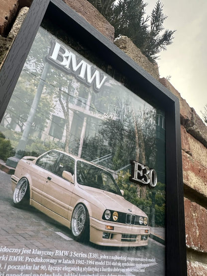 Obraz dekoracyjny 3D - Bmw E30