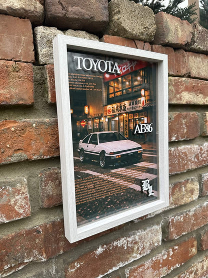 Obraz dekoracyjny 3D - Toyota AE86