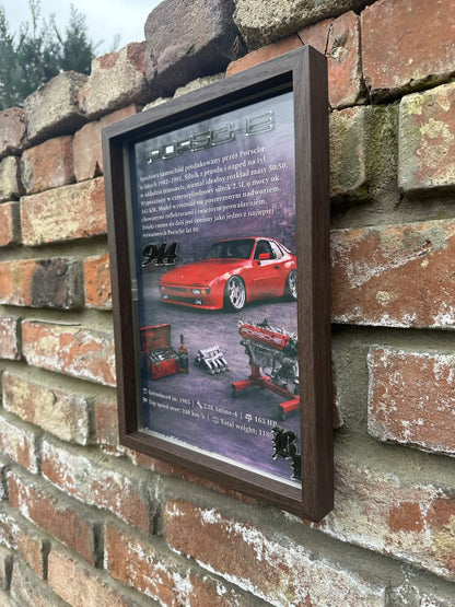 Obraz dekoracyjny 3D – Porsche 944