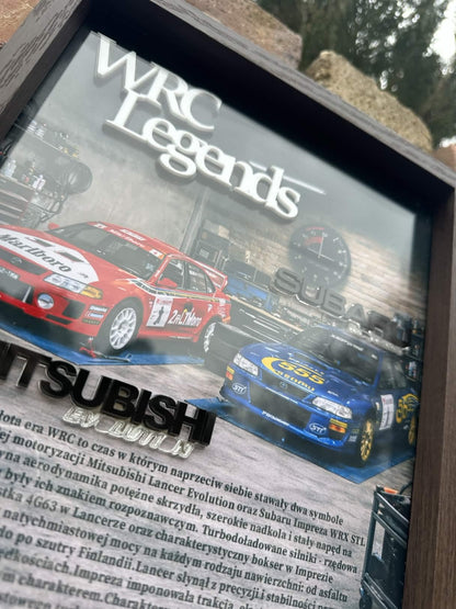 Obraz dekoracyjny 3D – WRC Legends
