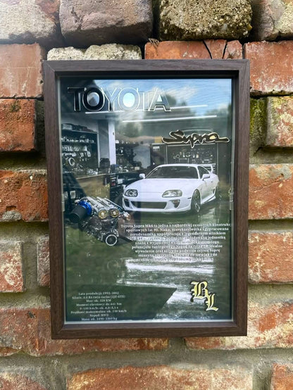 Obraz dekoracyjny 3D – Toyota Supra MK4