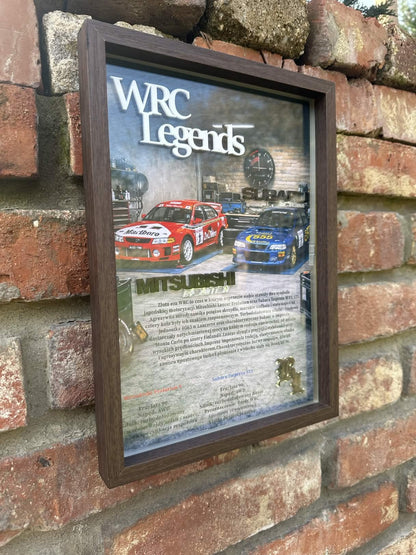 Obraz dekoracyjny 3D – WRC Legends