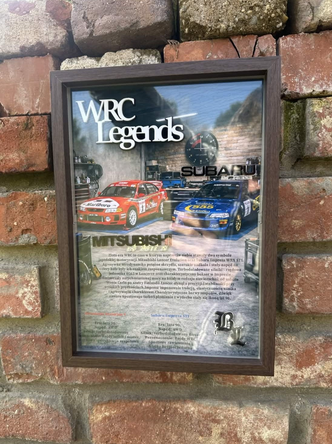 Obraz dekoracyjny 3D – WRC Legends