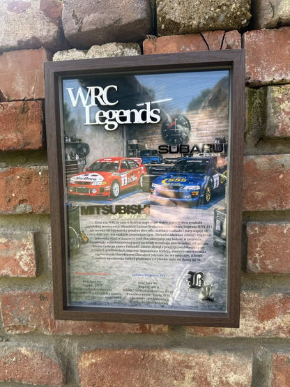 Obraz dekoracyjny 3D – WRC Legends