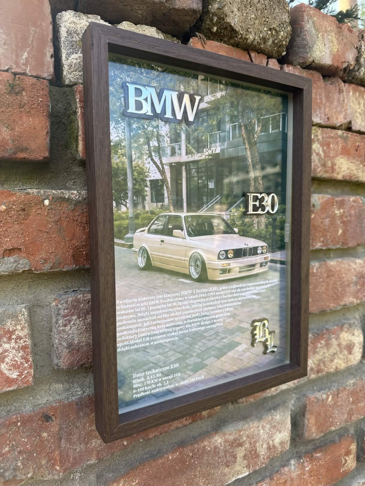 Obraz dekoracyjny 3D - Bmw E30